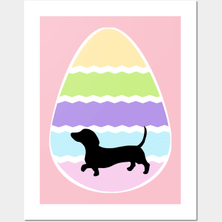 Easter Egg Dachshund Posters and Art